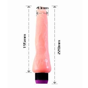 BAILE - REALISTIC VIBRATOR 19.5 CM - Kink&Play