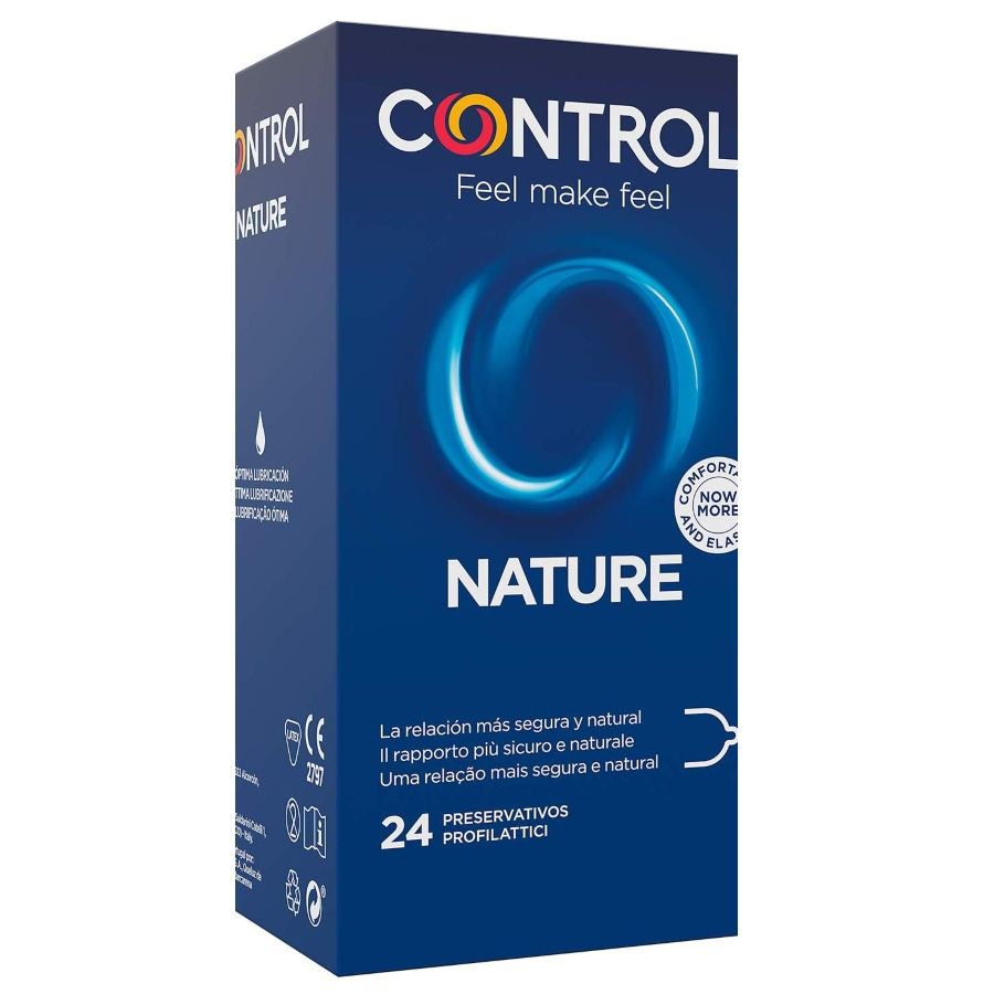 CONTROL - ADAPTA NATURE CONDOMS 24 UNITS - Kink&Play