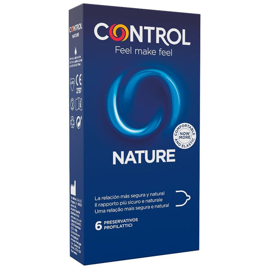 CONTROL - ADAPTA NATURE CONDOMS 6 UNITS - Kink&Play