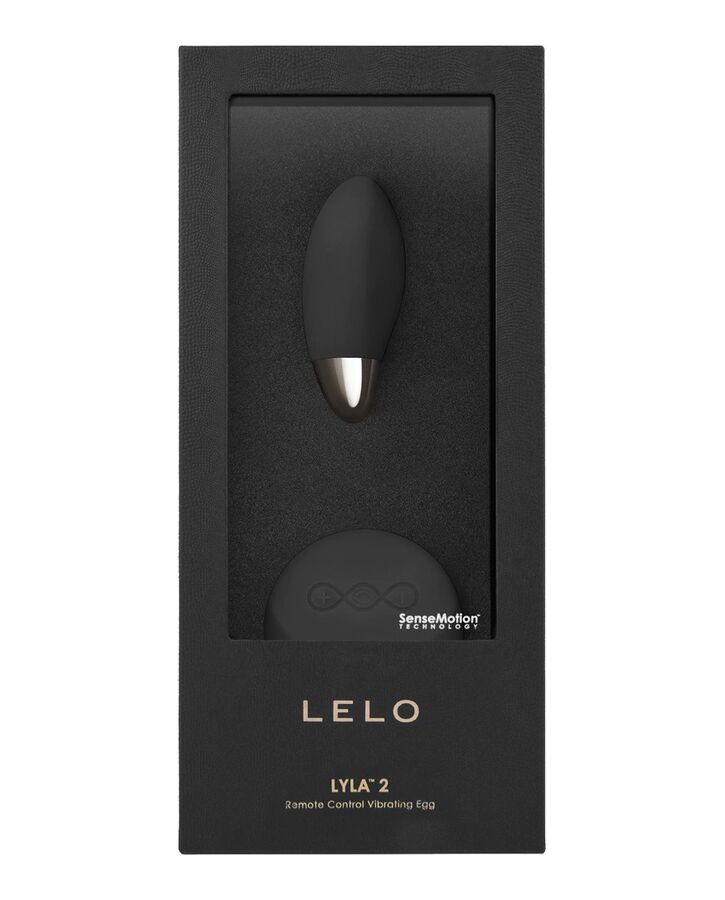 LELO - LYLA 2 INSIGNIA DESIGN EDITION BLACK MASSAGER EGG - Kink&Play