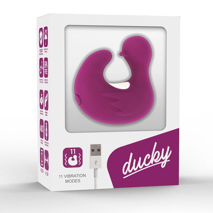 COVERME - DUCKYMANIA RECHARGEABLE SILICONE STIMULATING DUCK THIMBLE - Kink&Play