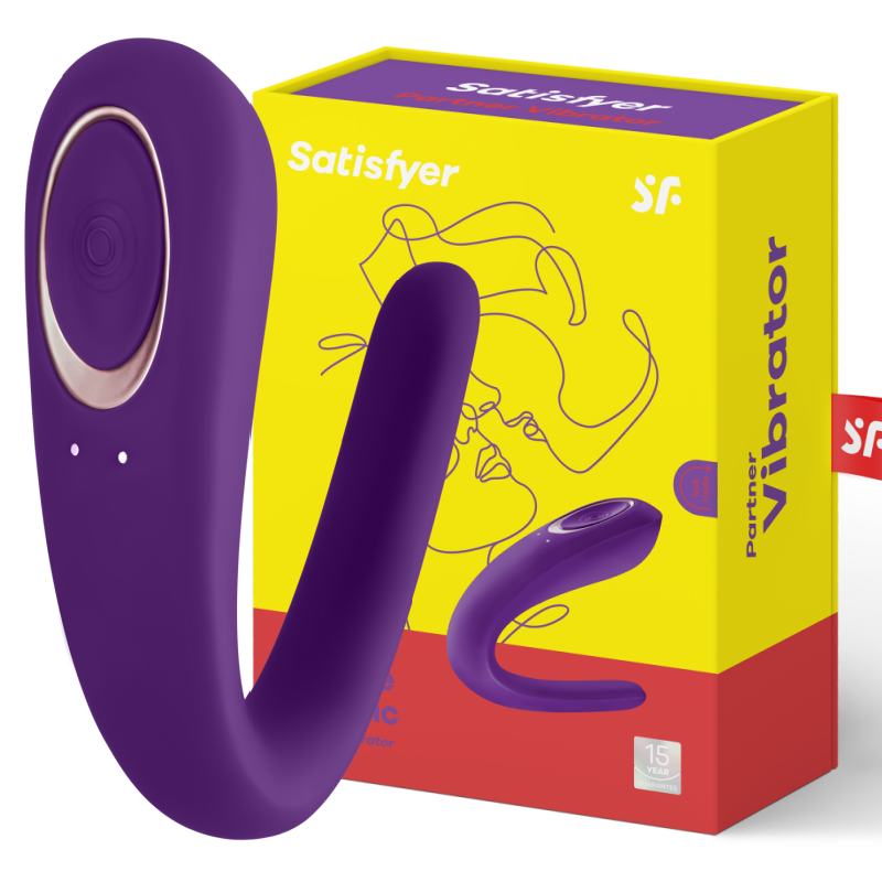 SATISFYER - PARTNER TOY VIBRATOR STIMULATING BOTH PARTNERS - Kink&Play