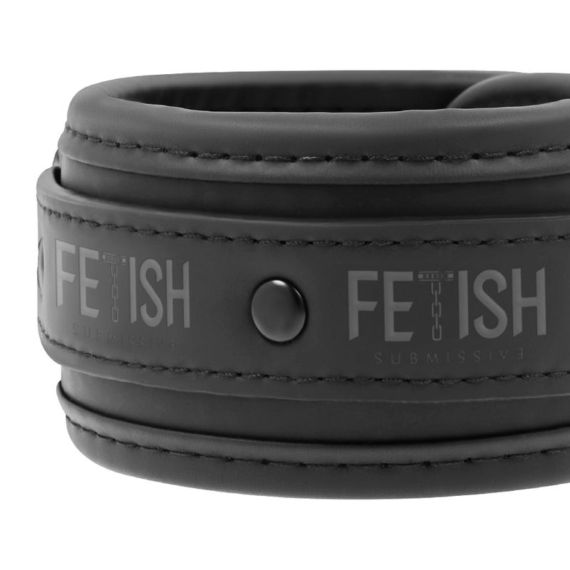 FETISH SUBMISSIVE - OPEN LEGS POSITION WITH NOPRENE LINING HANDCUFFS - Kink&Play