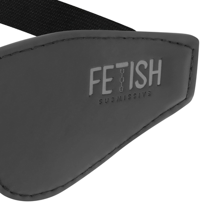 FETISH SUBMISSIVE - VEGAN LEATHER MASK WITH NOPRENE LINING - Kink&Play