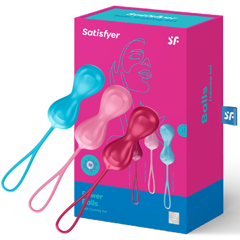SATISFYER - LOVBOLLAR TRÄNINGSSET 1