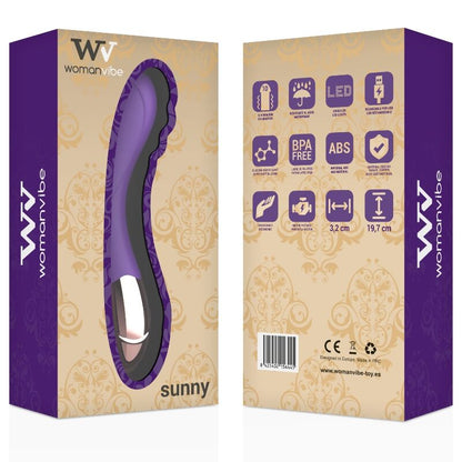 WOMANVIBE - SUNNY SILICONE RECHARGEABLE VIBRATOR - Kink&Play