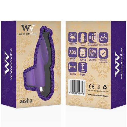 WOMANVIBE - AISHA SILICONE STIMULATOR FINGER - Kink&Play