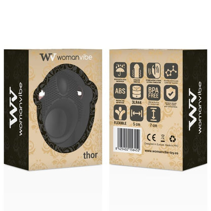 WOMANVIBE - THOR SILICONE VIBRATOR RING - Kink&Play