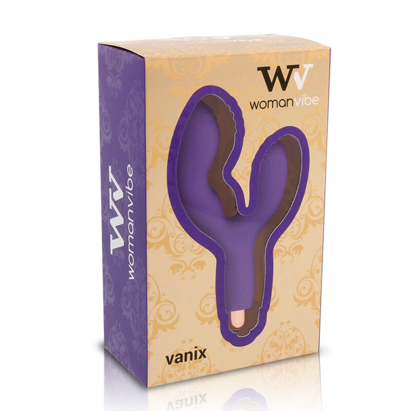 WOMANVIBE - VANIX VIBRATOR STIMULATOR SILICONE - Kink&Play