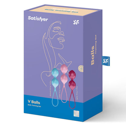 SATISFYER - KÄRLEKSBALLS TRÄNINGSSET 2