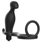 ADDICTED TOYS - ANAL PLUG WITH BLACK SILICONE RING 12 CM