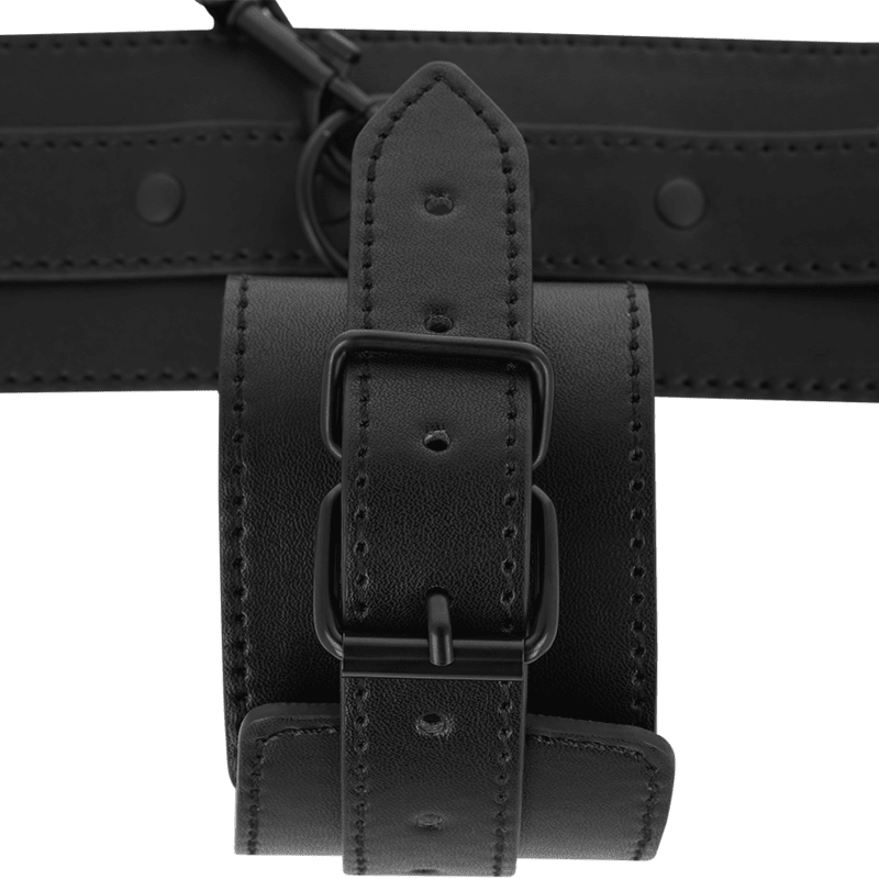 INTENSE - FETISH VEGAN LEATHER ANKLE CUFFS - Kink&Play