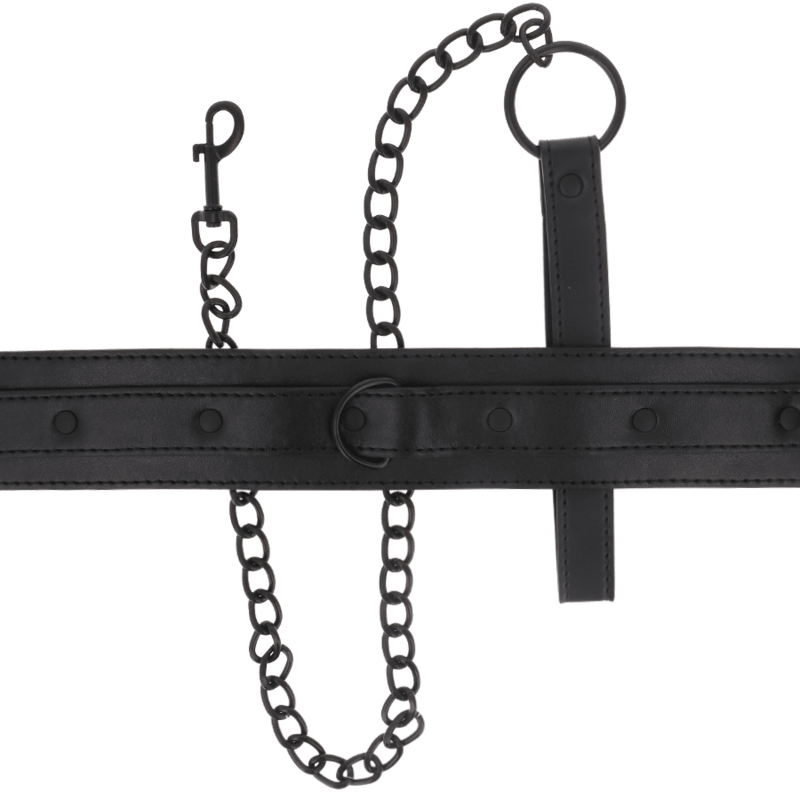 INTENSE - FETISH VEGAN LEATHER COLLAR - Kink&Play