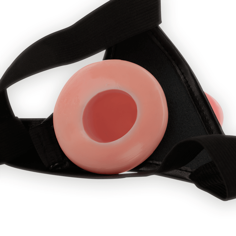 INTENSE - HOLLOW HARNESS WITH DILDO 16 X 3 CM - Kink&Play