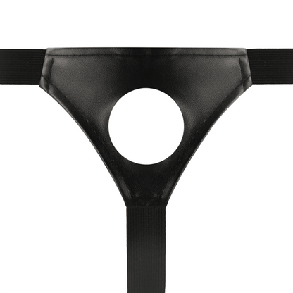 INTENSE - HOLLOW HARNESS WITH DILDO 16 X 3 CM - Kink&Play