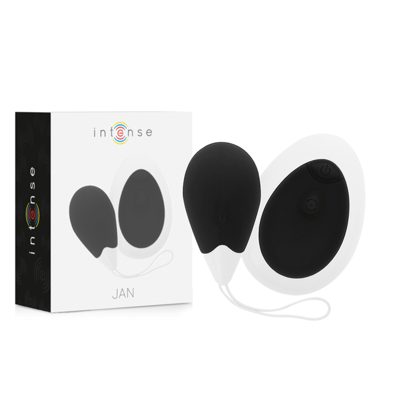 INTENSE - JAN VIBRATING EGG REMOTE CONTROL BLACK - Kink&Play
