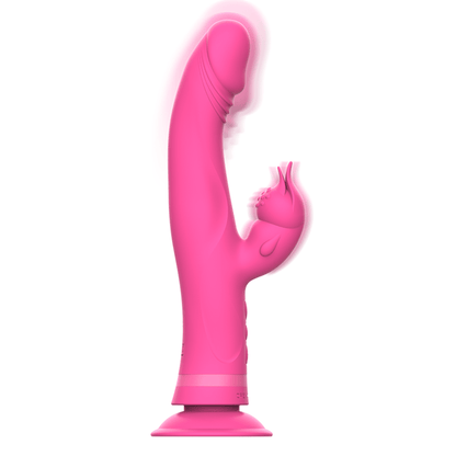 INTENSE - JULIO RABBIT VIBRATOR PINK SILICONE - Kink&Play