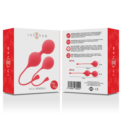 INTENSE - KEGEL BALLS PACK KENDALL RED - Kink&Play