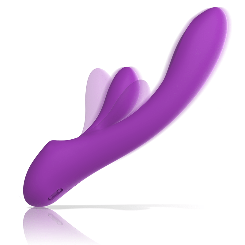 INTENSE - LUIGI RABBIT VIBRATOR LIQUID SILICONE PURPLE - Kink&Play
