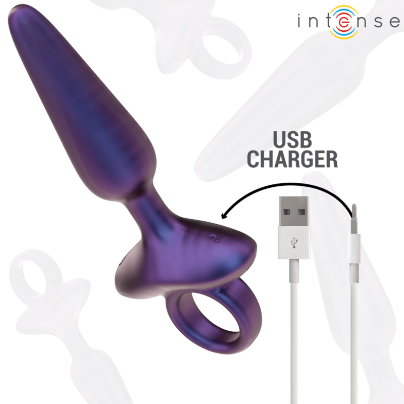 INTENSE - MARLON VIBRATING ANAL PLUG MODEL 4 REMOTE CONTROL - Kink&Play