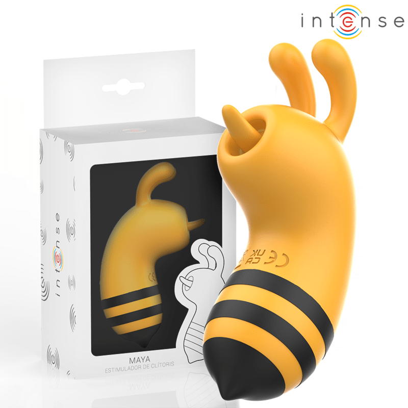 INTENSE - MAYA STIMULATOR WITH 360º ROTATING TONGUE - Kink&Play