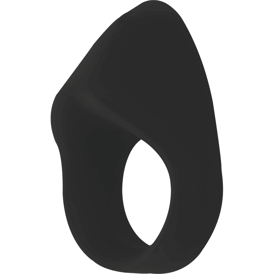 INTENSE - OTO BLACK RECHARGEABLE VIBRATOR RING - Kink&Play