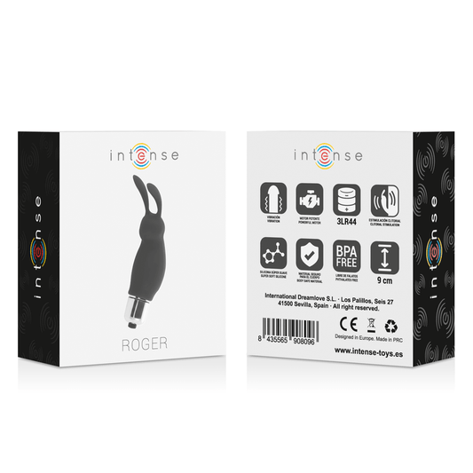 INTENSE - RABBIT ROGER BLACK - Kink&Play