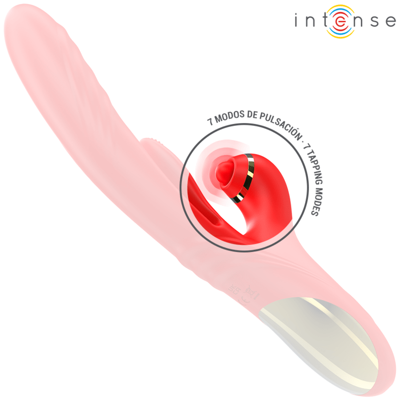 INTENSE - ROSALIA MULTIFUNCTION VIBRATOR 3 IN 1 RED - Kink&Play