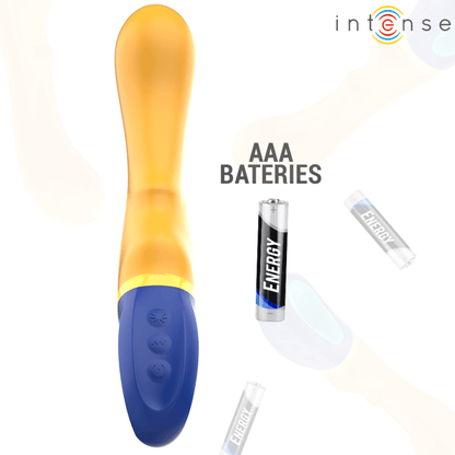 INTENSE - SHAGGY G - SPOT VIBRATOR YELLOW - Kink&Play