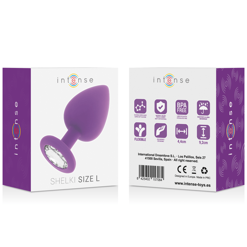 INTENSE - SHELKI L PLUG ANAL LILAC - Kink&Play
