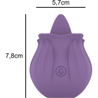 INTENSE - VIOLET CL TORIS STIMULATOR 10 VIBRATIONS LILAC - Kink&Play