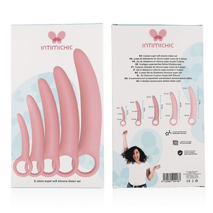 INTIMICHIC - SILICONE DILATOR 5 PIECES SET - Kink&Play
