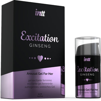 INTT LUBRICANTS - STIMULATING AND EXCITING GEL INTIMATE HEAT ACTIVATOR SEXUAL DESIRE - Kink&Play