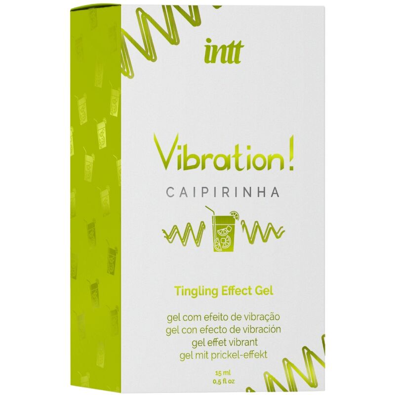 INTT - POWERFUL INTIMATE STIMULANT CAIPIRINHA LIQUID VIBRATOR GEL 15 ML - Kink&Play
