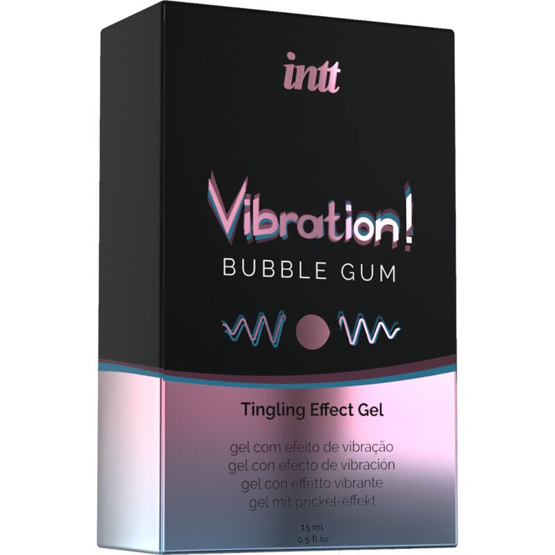 INTT - POWERFUL INTIMATE STIMULANT LIQUID VIBRATING GUM GUM 15ML - Kink&Play