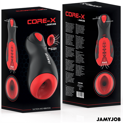JAMYJOB - CORE - X AUTOMATIC MASTURBATOR 5 MODES STIMULATING WAVES AND VIBRATION - Kink&Play
