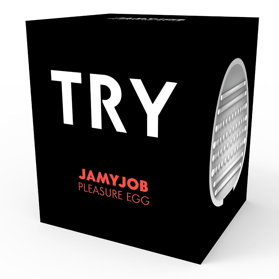 JAMYJOB - EGG MASTURBATOR BLACK VERSION DISCRETT - Kink&Play