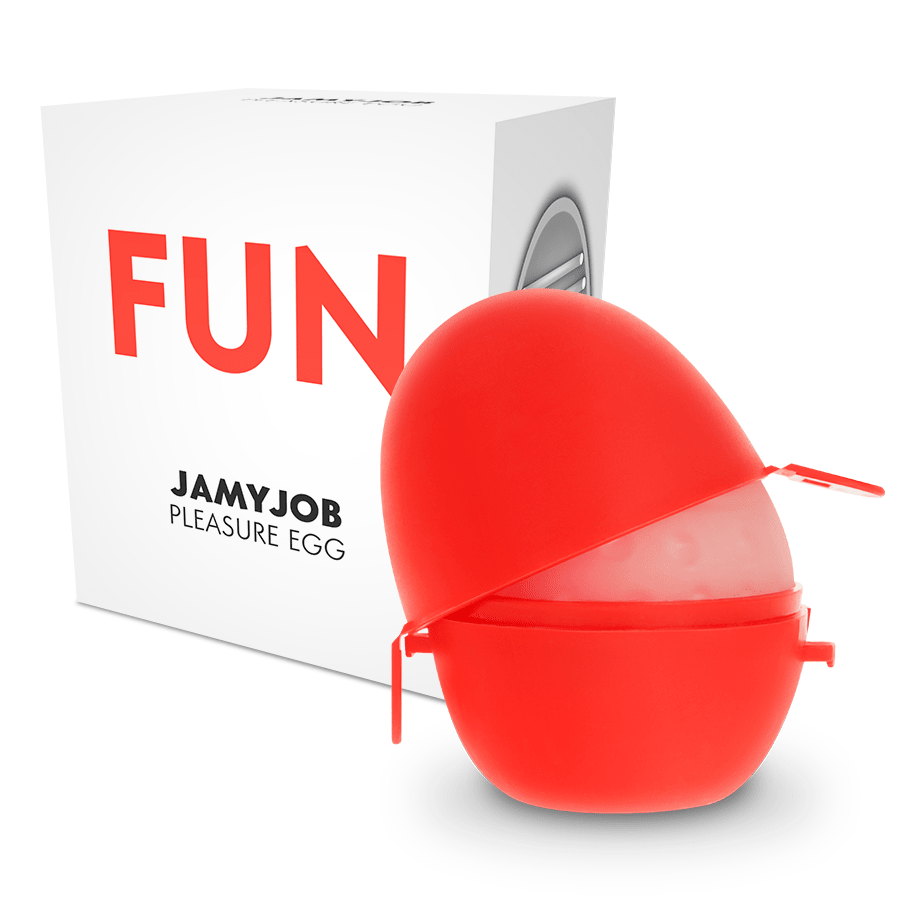 JAMYJOB - EGG MASTURBATOR RED EDITION DISCRETT - Kink&Play