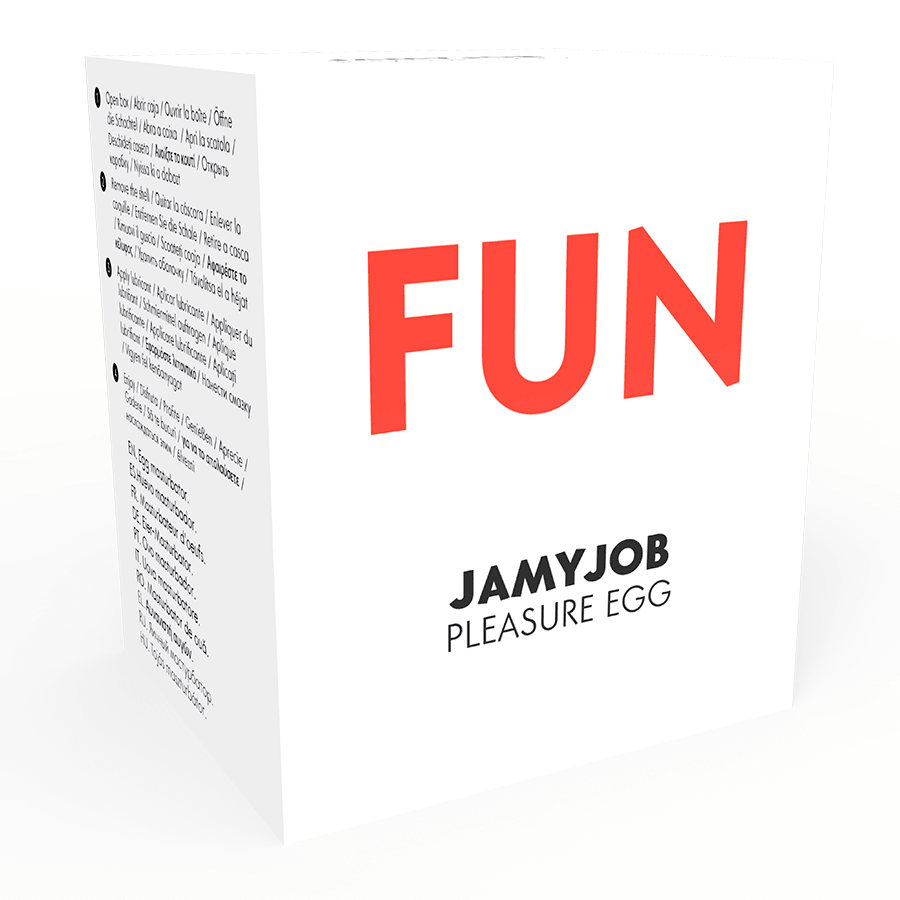 JAMYJOB - EGG MASTURBATOR RED EDITION DISCRETT - Kink&Play