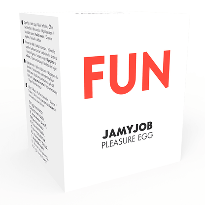 JAMYJOB - EGG MASTURBATOR RED EDITION DISCRETT - Kink&Play
