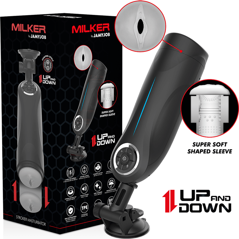 JAMYJOB - MILKER STROKER UP AND DOWN FUNCTION - Kink&Play