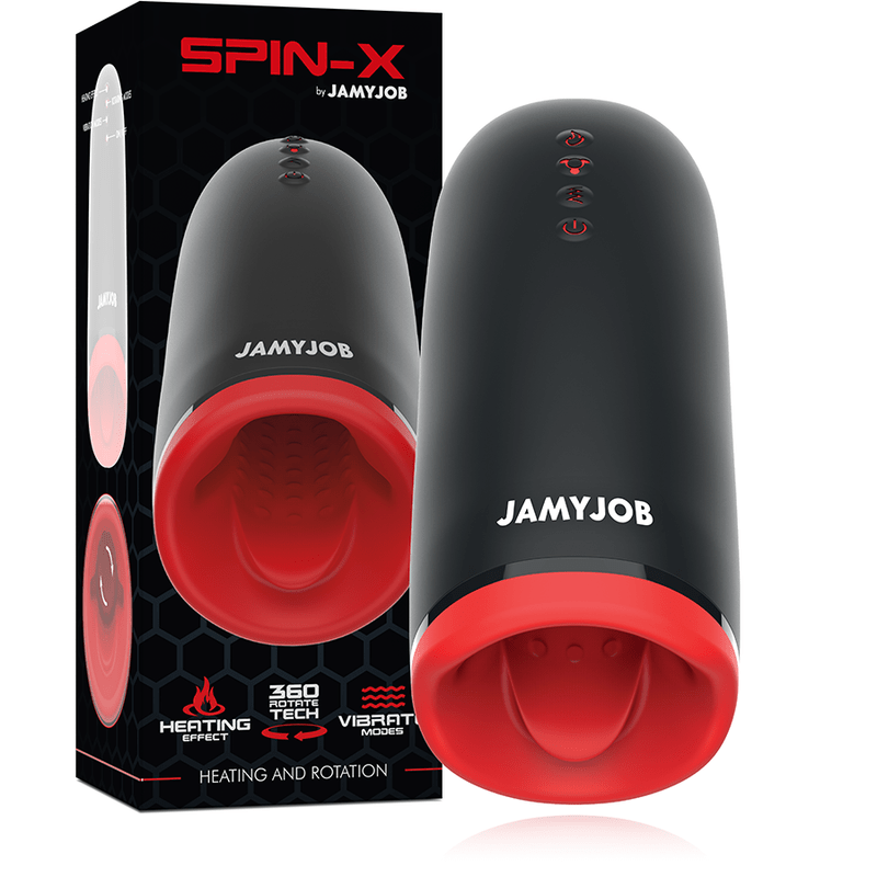 JAMYJOB - SPIN - X HEATING AND ROTATION MASTURBATOR - Kink&Play