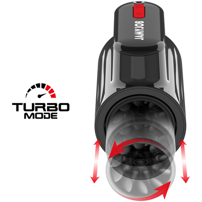 JAMYJOB - VORTEX THRUSTING AND 360 ROTATE TECH TURBO MODE MASTURBATOR - Kink&Play