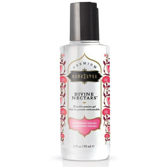 KAMASUTRA - DIVINE NECTARS STRAWBERRY DREAM LUBRICANT 150 ML - Kink&Play