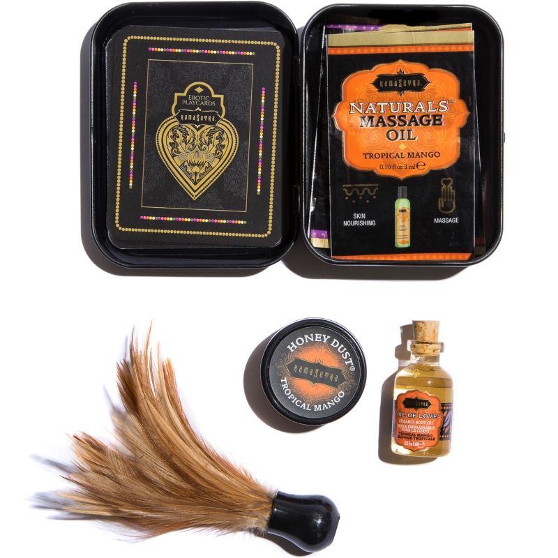 KAMASUTRA - WEEKENDER TIN KIT TROPICAL HANDLE - Kink&Play