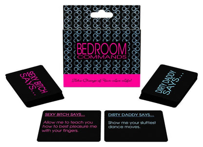 KHEPER GAMES - BEDROOM COMMANDS CARD GAME /EN - Kink&Play