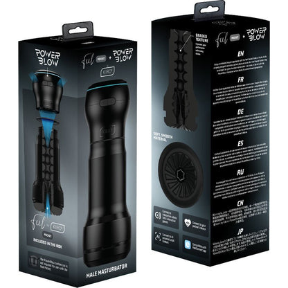 KIIROO - FEEL POCKET MALE MASTURBATOR + POWER BLOW - Kink&Play