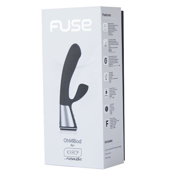 KIIROO - OHMIBOD FUSE APP REMOTE CONTROL BLACK - Kink&Play
