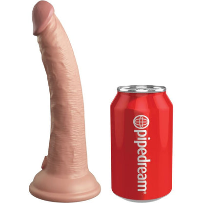 KING COCK - ELITE REALISTIC SILICONE DILDO 17.8 CM - Kink&Play