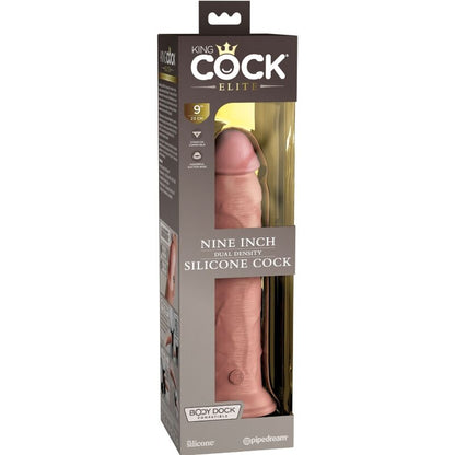KING COCK - ELITE REALISTIC SILICONE DILDO 23 CM - Kink&Play